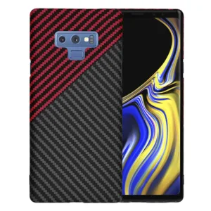 Techsuit - Carbonite FiberShell - Samsung Galaxy Note 9 - Red Vortex