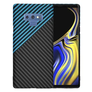 Techsuit - Carbonite FiberShell - Samsung Galaxy Note 9 - Blue Pulse