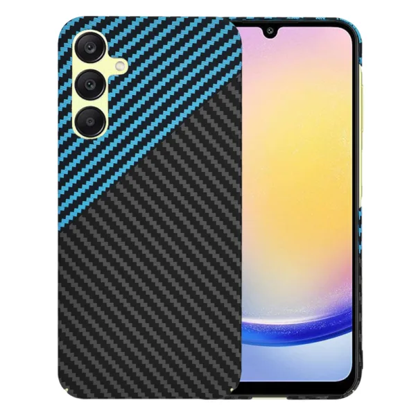 Techsuit - Carbonite FiberShell - Samsung Galaxy A25 5G - Blue Pulse