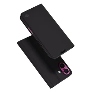 Techsuit - Magskin Book - iPhone 16 Plus - Black