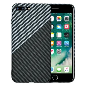 Techsuit - Carbonite FiberShell - iPhone 7 Plus / iPhone 8 Plus - Stealth Gray