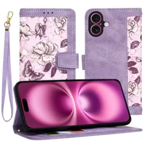 Techsuit - FlipCraft - iPhone 16 Plus - Mysterious Purple