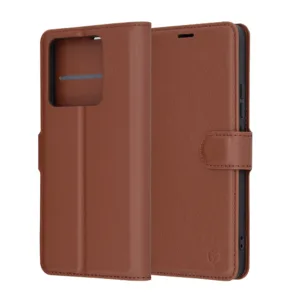 Techsuit - Leather Folio - Xiaomi 14T - Brown