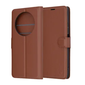 Techsuit - Leather Folio - Xiaomi Redmi 14C / Poco C75 - Brown