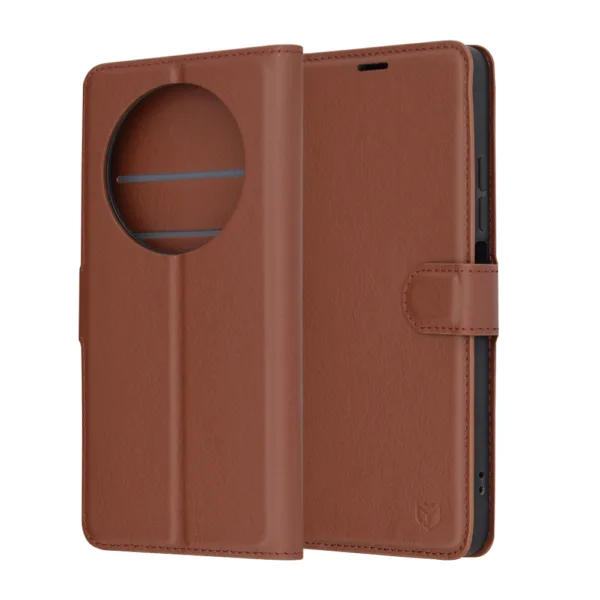 Techsuit - Leather Folio - Xiaomi Redmi 14C / Poco C75 - Brown