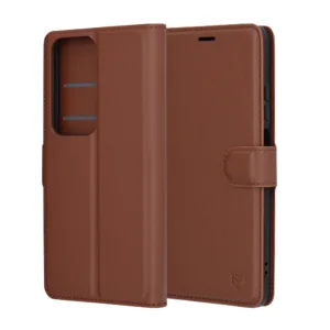 Techsuit - Leather Folio - Oppo A80 5G - Brown