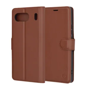 Techsuit - Leather Folio - OnePlus Nord 4 - Brown