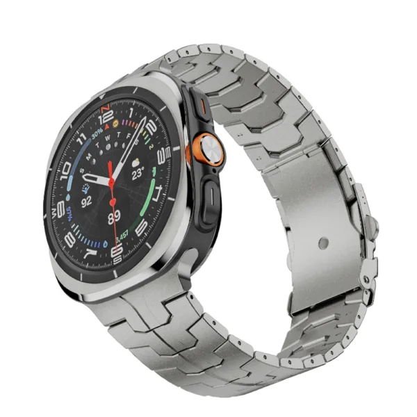 Techsuit - Watchband (W063) - Samsung Galaxy Watch Ultra 47mm - Titanium