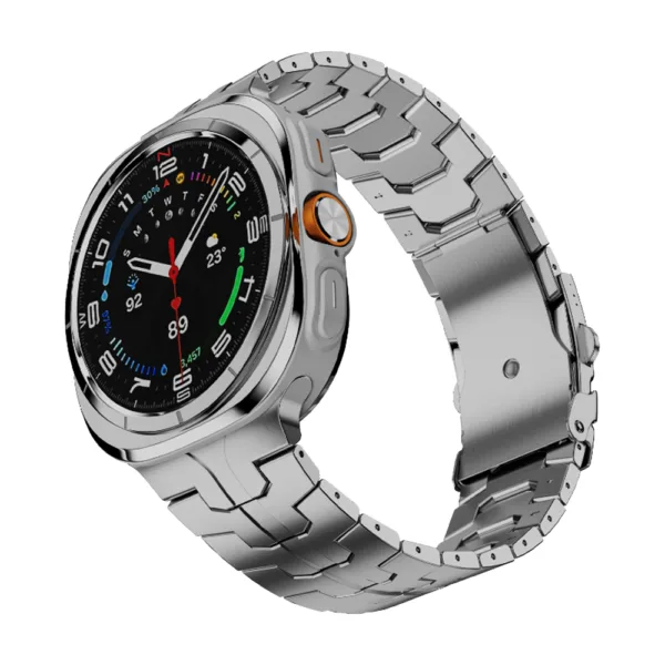 Techsuit - Watchband (W063) - Samsung Galaxy Watch Ultra 47mm - Silvery