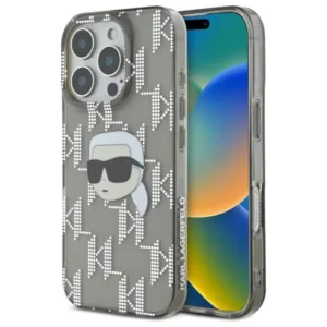 Karl Lagerfeld - IML Luxury Electroplated (KLHCP16LHKLPKHK) - iPhone 16 Pro - Karl Head