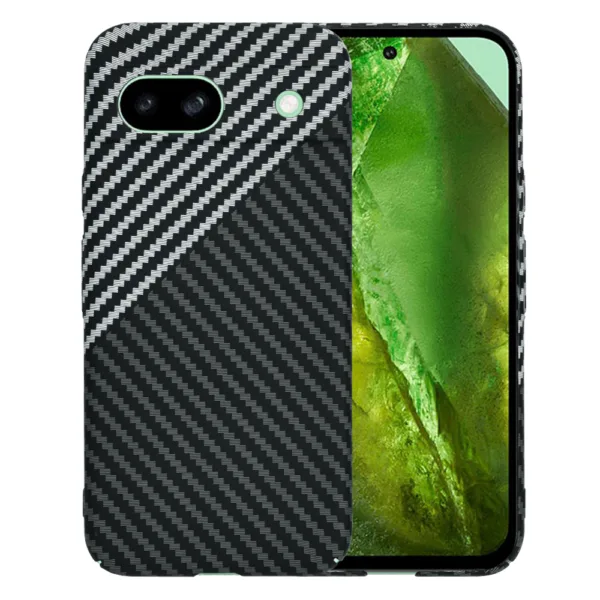 Techsuit - Carbonite FiberShell - Google Pixel 8a - Stealth Gray