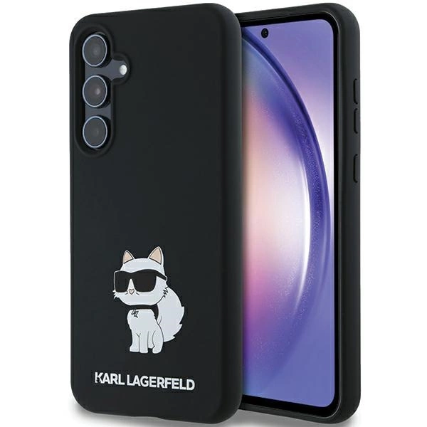 Karl Lagerfeld Silicone Choupette case for Samsung Galaxy A55 - black