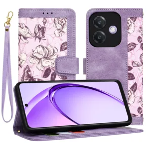 Techsuit - FlipCraft - Oppo A40 4G / A60 5G - Mysterious Purple