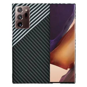 Techsuit - Carbonite FiberShell - Samsung Galaxy Note 20 Ultra / Note 20 Ultra 5G - Stealth Gray