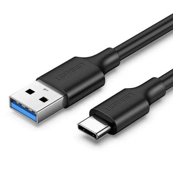 Ugreen US184 20881 USB-A 3.0 / USB-C 3A cable 0.5m - black