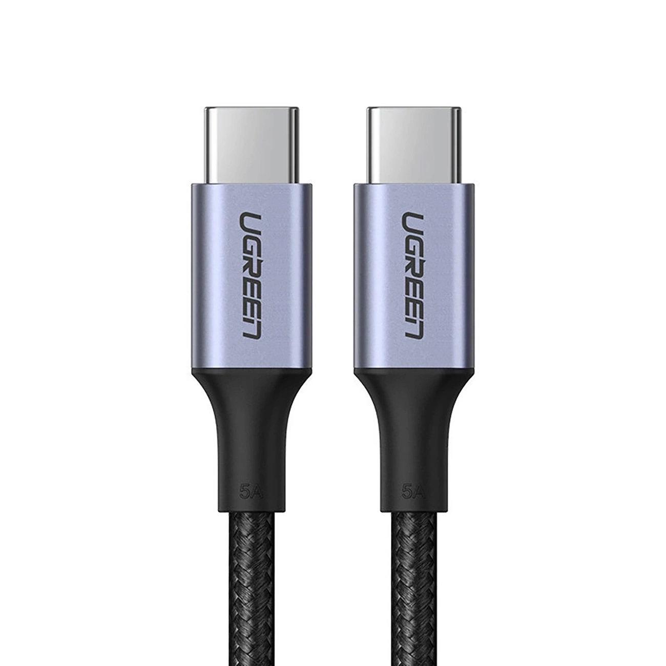 Ugreen US316 70428 USB-C - USB-C PD QC FCP Cable 100W 5A 480Mb/s 1.5m - Gray