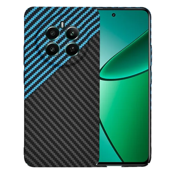 Techsuit - Carbonite FiberShell - Realme 12 4G / 12+ / 13 4G - Blue Pulse