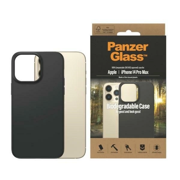 PanzerGlass Biodegradable Case for iPhone 14 Pro Max - black