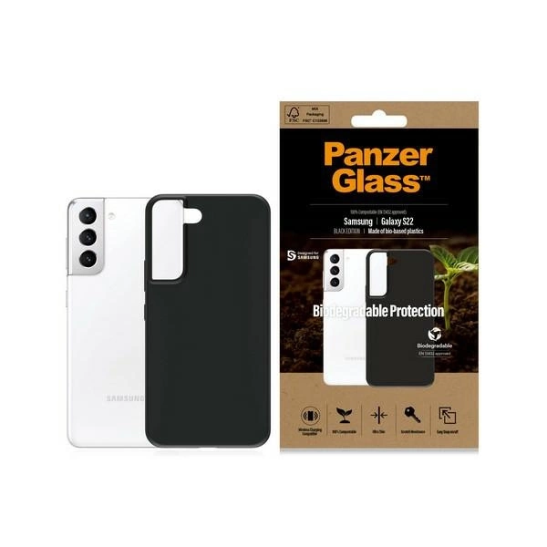 PanzerGlass Biodegradable Case for Samsung Galaxy S22 - black