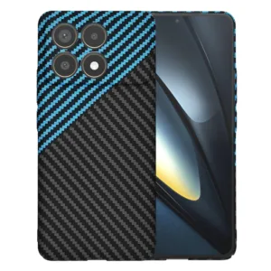 Techsuit - Carbonite FiberShell - Xiaomi Poco F6 Pro - Blue Pulse