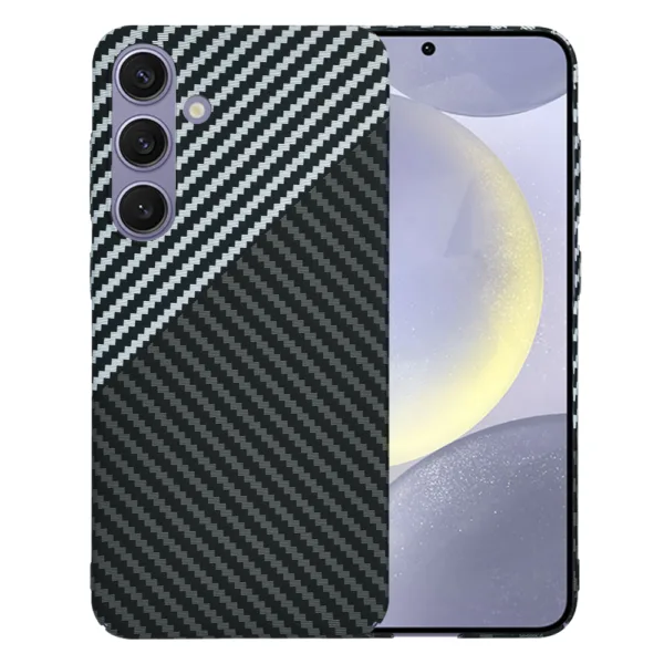 Techsuit - Carbonite FiberShell - Samsung Galaxy S24 Plus - Stealth Gray