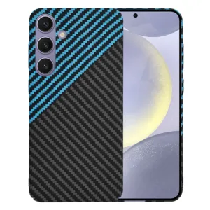 Techsuit - Carbonite FiberShell - Samsung Galaxy S24 Plus - Blue Pulse