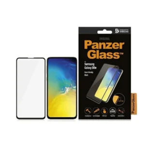 PanzerGlass E2E Super+ tempered glass for Samsung Galaxy S10e - with black frame