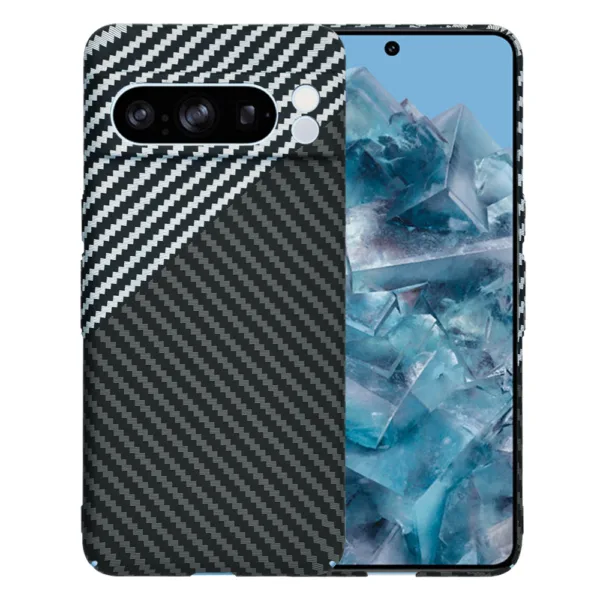 Techsuit - Carbonite FiberShell - Google Pixel 8 Pro - Stealth Gray