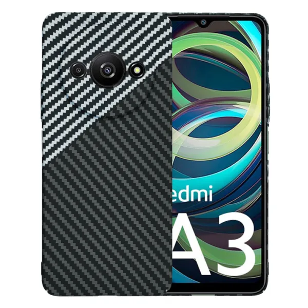 Techsuit - Carbonite FiberShell - Xiaomi Redmi A3 - Stealth Gray