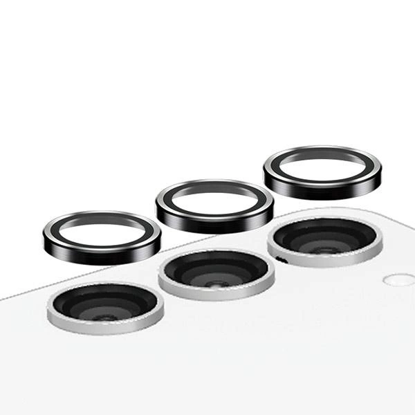 PanzerGlass Hoops Camera protection for Samsung Galaxy S23 FE - with black frame