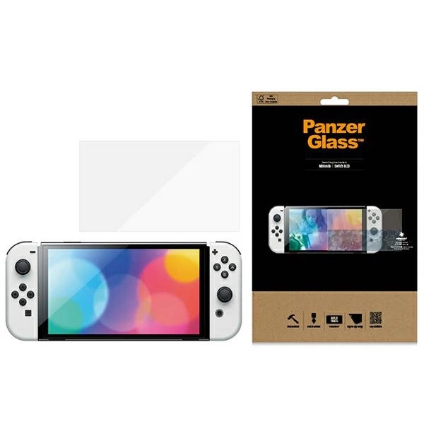 PanzerGlass Standard antibacterial glass for Nintendo Switch OLED