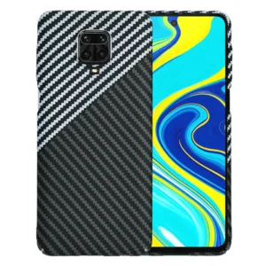 Techsuit - Carbonite FiberShell - Xiaomi Redmi Note 9S / Note 9 Pro / Note 9 Pro Max - Stealth Gray