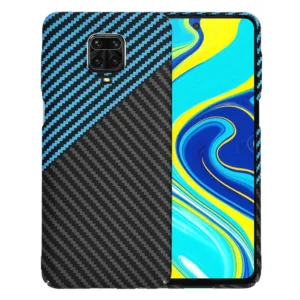 Techsuit - Carbonite FiberShell - Xiaomi Redmi Note 9S / Note 9 Pro / Note 9 Pro Max - Blue Pulse