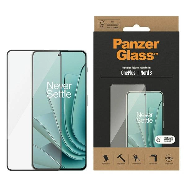 PanzerGlass Ultra-Wide Fit Tempered Glass for OnePlus Nord 3