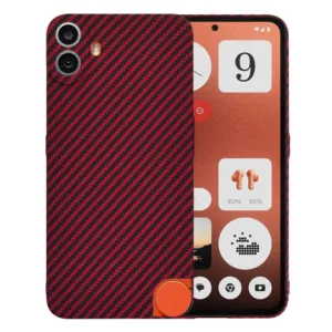 Techsuit - Carbonite FiberShell - Nothing CMF Phone 1 - Red