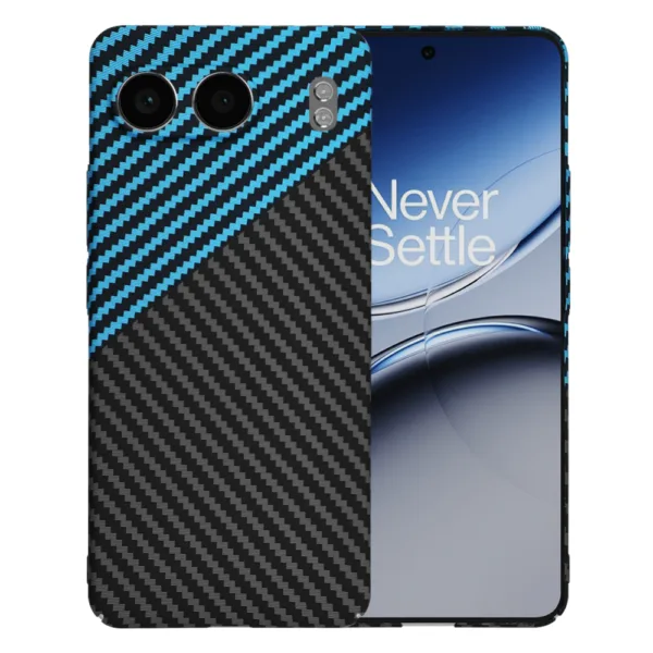 Techsuit - Carbonite FiberShell - OnePlus Nord 4 - Blue Pulse