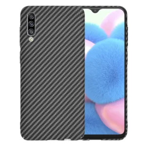 Techsuit - Carbonite FiberShell - Samsung Galaxy A30s / A50 / A50s - Black