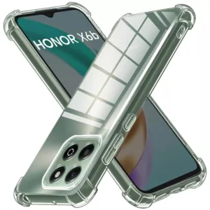 Techsuit - Shockproof Clear Silicone - Honor X6b - Clear