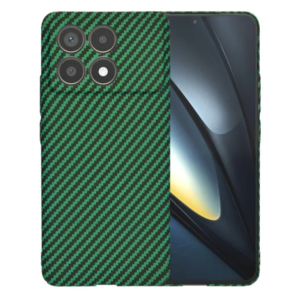 Techsuit - Carbonite FiberShell - Xiaomi Poco F6 Pro - Green