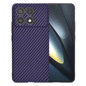 Techsuit - Carbonite FiberShell - Xiaomi Poco F6 Pro - Purple