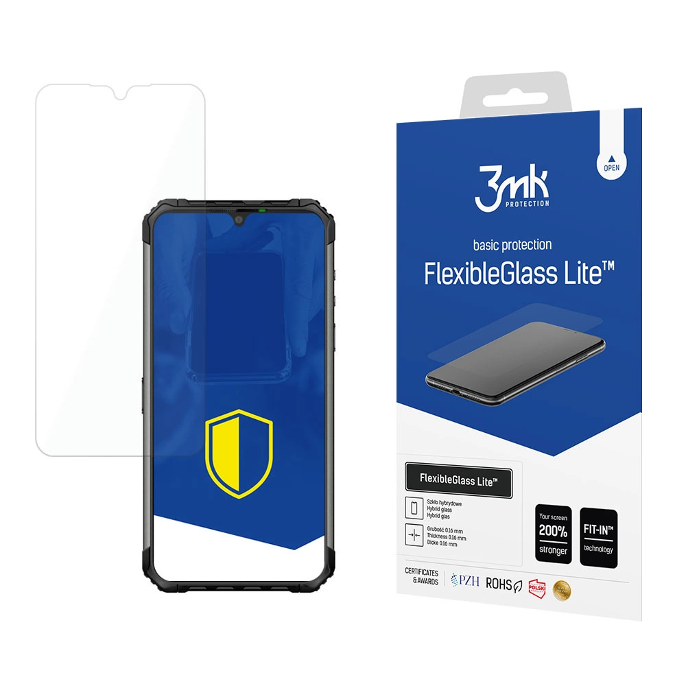 3mk FlexibleGlass Lite™ hybrid glass for Ulefone Armor 7/7e