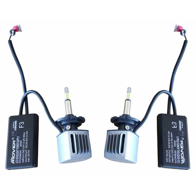 Λάμπες Led D1S F3 Samsung 12Volt 26Watt 2600lm 6500k 2 Τεμάχια