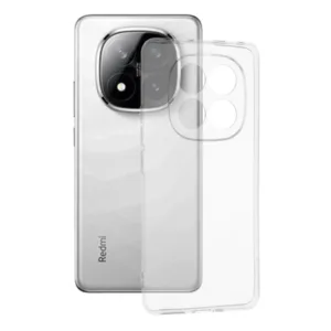 Techsuit - Clear Silicone - Xiaomi Redmi Note 14 Pro+ - Transparent