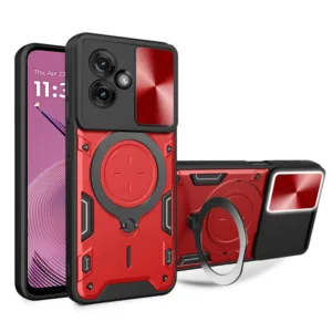 Techsuit - CamGuard Pro - Motorola Moto G55 - Red