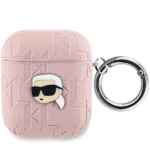 Karl Lagerfeld Monogram Karl Head case for AirPods 1 / 2 - pink