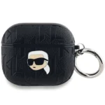 Karl Lagerfeld Monogram Karl Head case for AirPods 3 - black