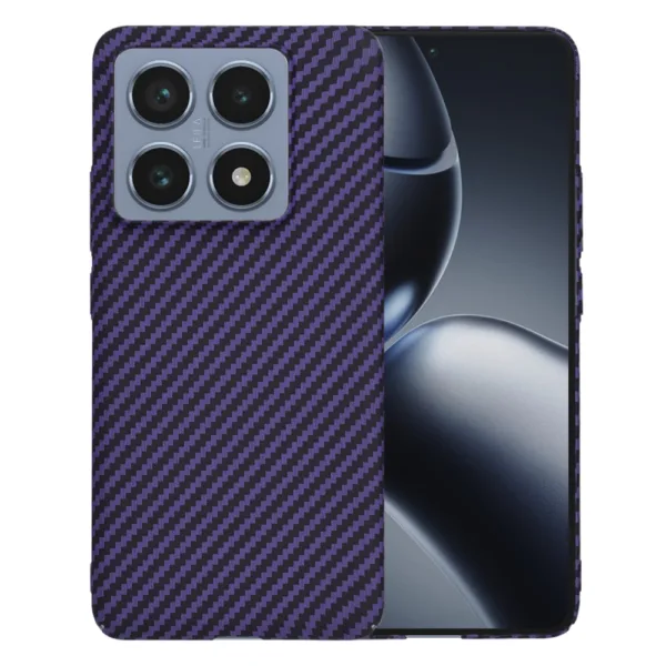 Techsuit - Carbonite FiberShell - Xiaomi 14T Pro - Purple