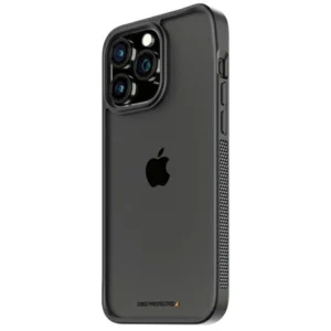 PanzerGlass ClearCase Case for iPhone 15 Pro Max with Military Grade Certification - Transparent and Black