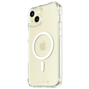 PanzerGlass HardCase with MagSafe with D3O and Military Grade Certified for iPhone 15 Plus / 14 Plus - Transparent