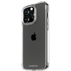 PanzerGlass HardCase with D3O and Military Grade certification for iPhone 15 Pro Max - transparent